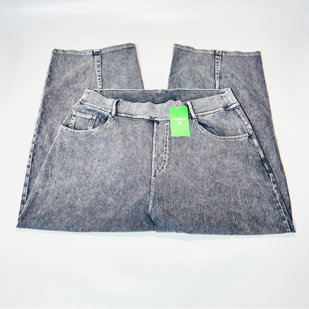 HALARA Gray Flare & Wide Leg Jeans